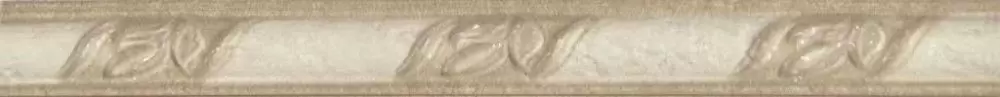 Бордюр настенный Saloni Tivoli List. Poseidon Mate Crema