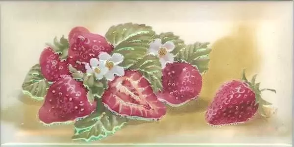 Декор настенный Fabresa Ceramics Retro Fresas Cocina