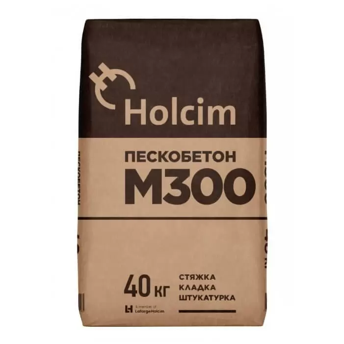 Сухая смесь Пескобетон Holcim М300 (40кг)