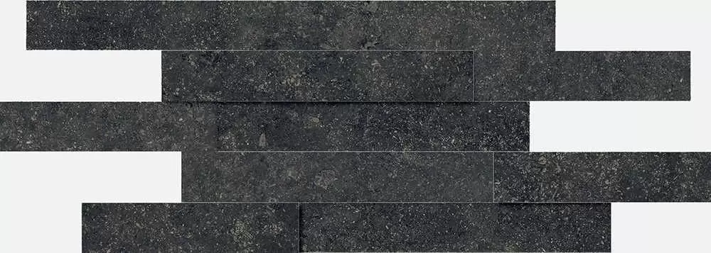 Мозаика Italon Room Floor Project Блэк Стоун Брик Патинированная