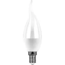 Лампа светодиодная SAFFIT SBC3711 Свеча на ветру E14 11W 6400K 55174