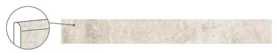Декор керамогранит Novabell Overland Battiscopa Avorio Rett. 7x60