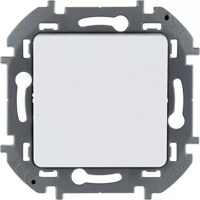 Переключатель Legrand INSPIRIA Белый промежуточный винтовые клеммы 10 AX 250 В 673680