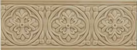 Бордюр настенный Adex Studio Relieve Palm Beach Silver Sands