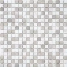 Мозаика LeeDo - Pietrine Pietra Mix 2 матовая 30,5x30,5х0,4 см (чип 15x15x4 мм) (Pietra Mix 2 MAT 15x15x4)