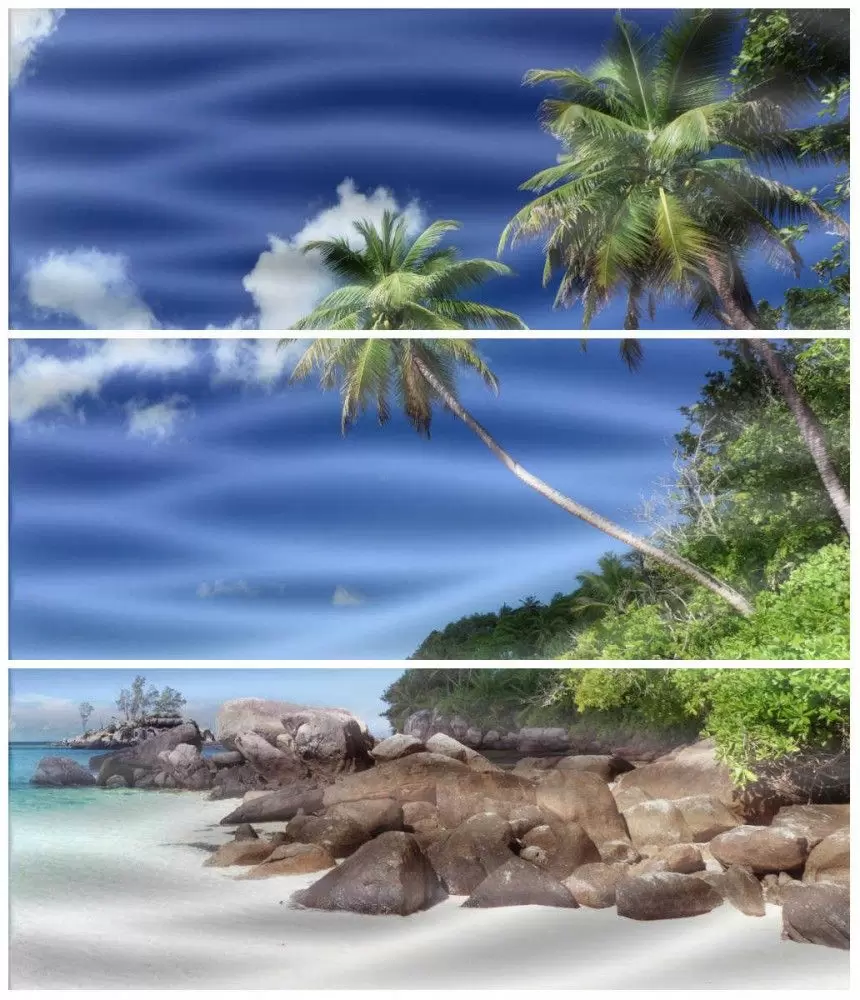 Панно настенное Cerrol Durango Playa-3 B Wave