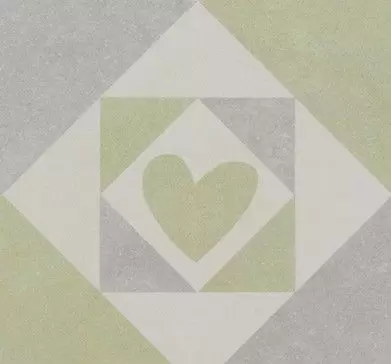 Плитка напольная Pamesa Agatha 22.3x22.3 Via Cuore Pistacho 22,3x22,3