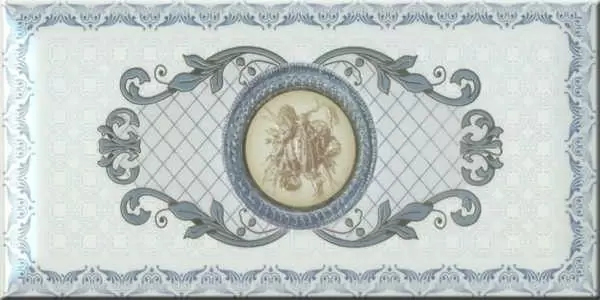 Декор настенный Monopole Imperial Azul 2
