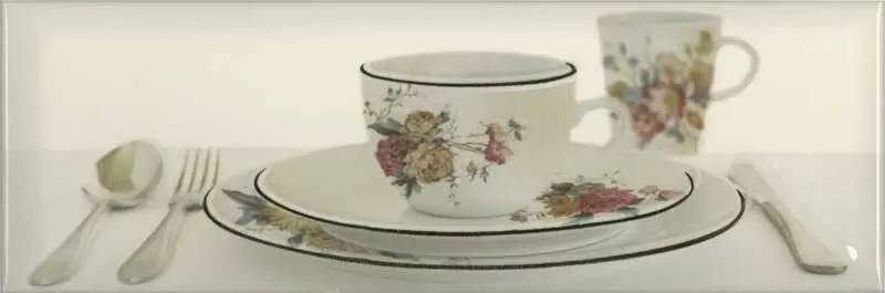 Декор настенный Absolut Keramika Tea 03 Decor Tea Cream B