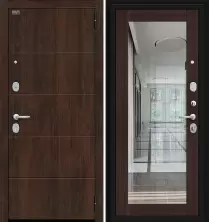 Стальная входная дверь «Флэт Kale» Almon 28 / Wenge Veralinga