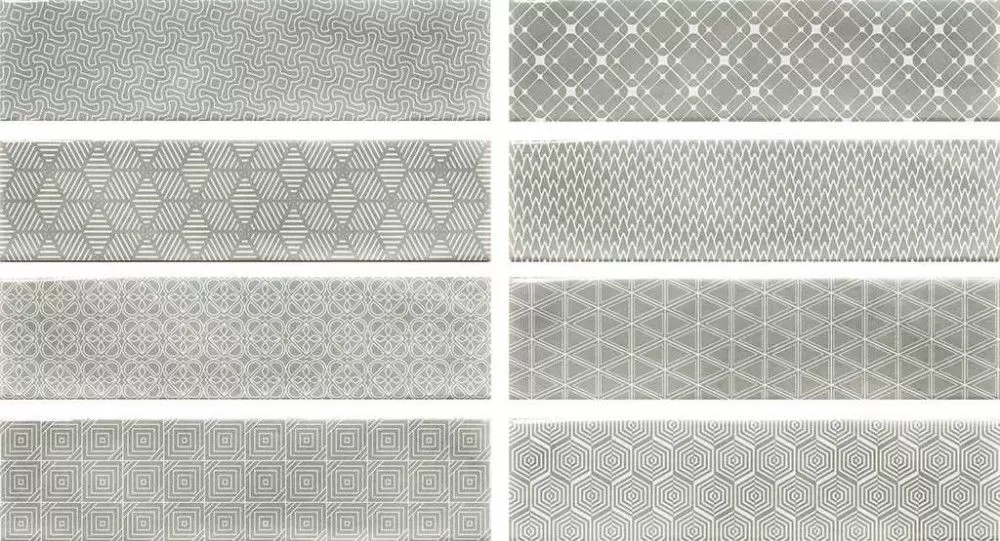 Плитка настенная Cifre Opal Decor Opal Grey 8 видов