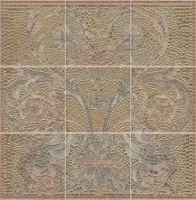 Керамическая плитка HGD/B99/9x/17000 Виченца золото 9 частей Панно 45x45
