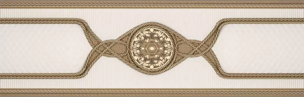 Бордюр настенный Undefasa Embassy Cenefa Beige 25x7