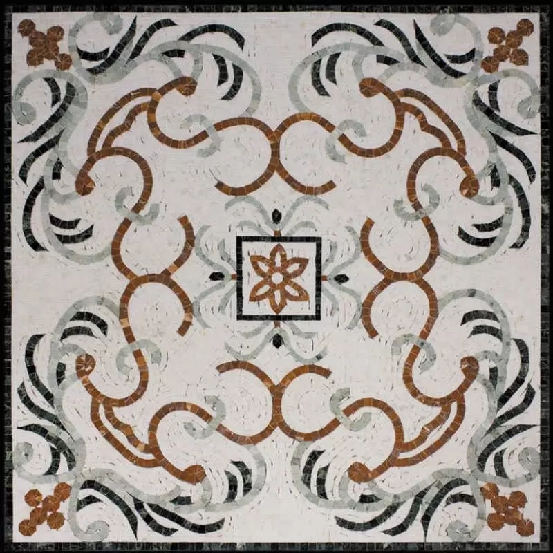 Декор напольный Natural Mosaic Мозаичные ковры PH-01 PL-1P