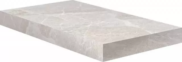Ступень Cerdomus Flint Angolo Dx Gradino C.Retta White 33x60