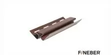 Внутренний угол к фасадным панелям Fineber STANDART Коричневый