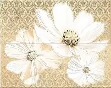 Панно настенное Azori Sfumato beige Decor Set Floret