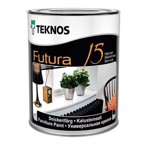 Краска универсальная Teknos Futura 15 PM3 0,9 л