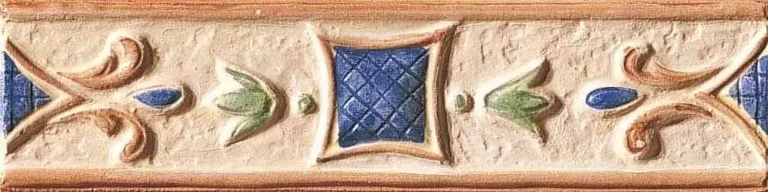 Декор керамогранит ABK Petraia List.Maiolica Mix Almond