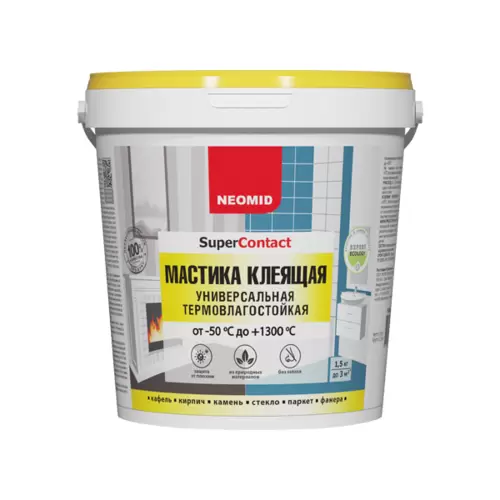 Мастика клеящая Neomid Supercontact 1,5кг
