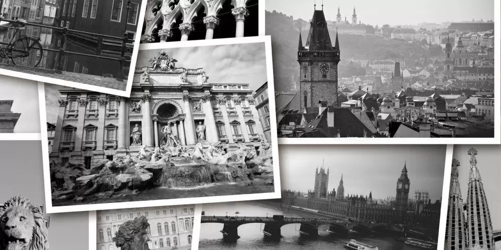 Декор настенный Golden Tile Абсолют Collage 1
