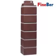 Наружный угол FineBer STANDART Кирпич облицовочный жженый