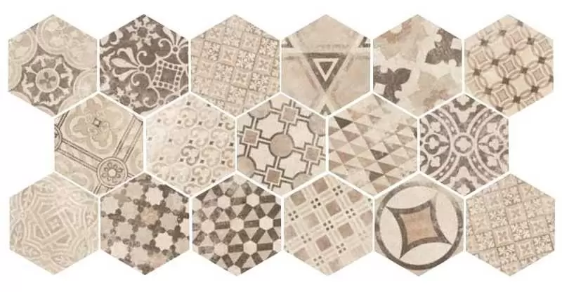 Керамогранит Equipe Hexatile Cement Garden Sand