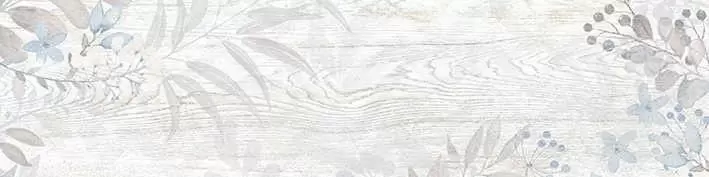 Керамогранит Alma Ceramica Floid Белый с узором 14.6х60