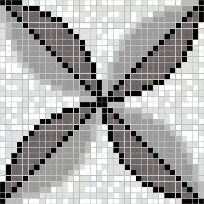 Мозаика Alma Панно 15 MZ-02 White