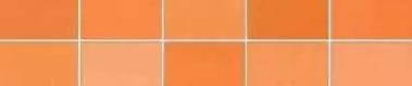 Бордюр настенный Marazzi Espana Minimal L-Naranja