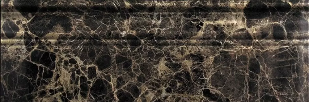 Бордюр настенный Natural Mosaic Бордюры B022-4 Emperador Dark