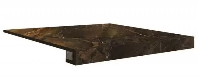 Ступень Cerdomus Dome Gradino Costa Retta Charcoal 33x60