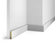 Плинтус МДФ Cosca AP02 под покраску белый 60x16x2400мм
