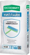 Наливной пол Основит Ниплайн Т-42, 25 кг