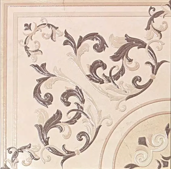 Декор керамогранит Plaza Cavallino Roseton Vernazza Crema