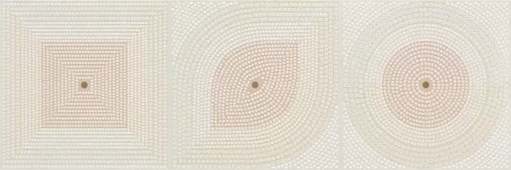 Плитка настенная Serra Flavia 518 Geometric Decor Beige Glossy