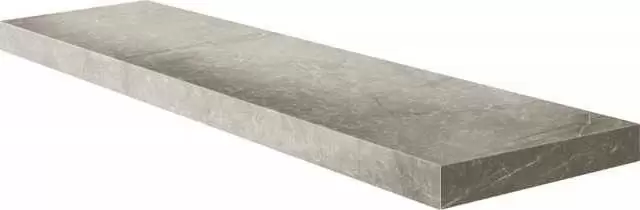 Ступень Cerdomus Mexicana 66184 Angolo Dx Grad.C.Retta Grey Nat 33x120