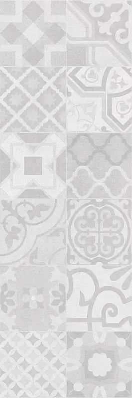 Декор настенный Creto Dover Вставка Patchwork Pearl W DEC M NR Satin 1