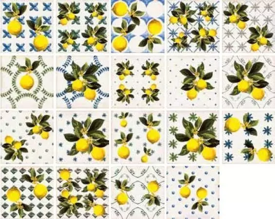 Керамогранит Sant Agostino Vita Giardino Bianco mix luc