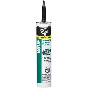 Герметик для кровли Dap Roof Waterproof Asphalt Sealant черный 300 мл
