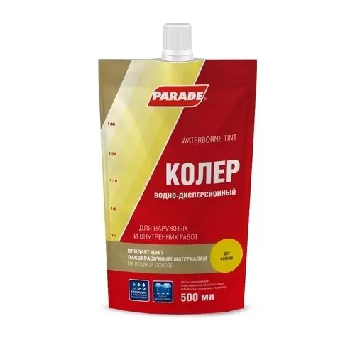 Колер Parade №209 алый 0,5 л