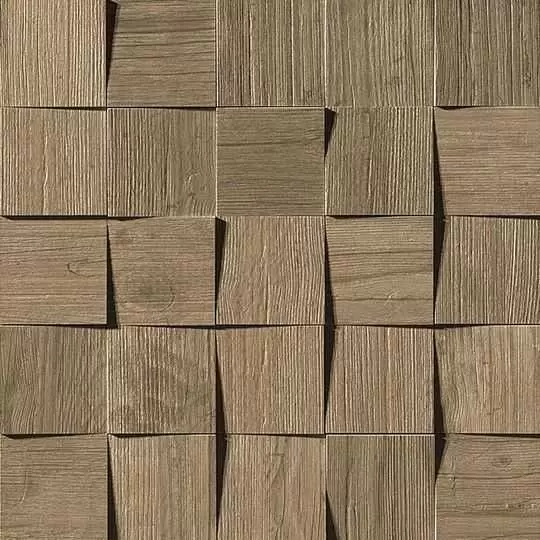 Мозаика Atlas Concorde Italy Axi Brown Chestnut Mosaico 3D