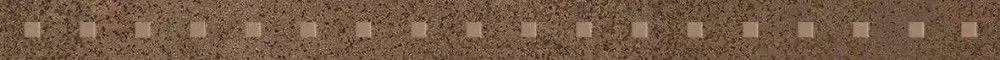 Бордюр настенный Laparet Metallica Pixel Коричневый 50x3.5
