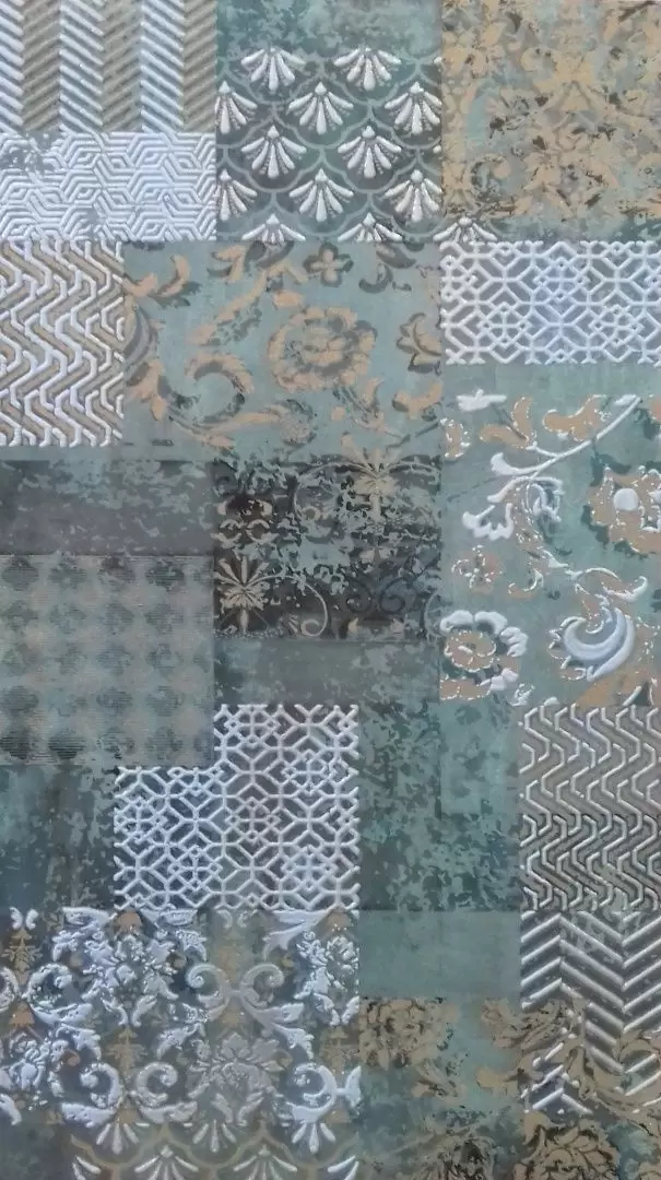 Плитка из керамогранита Sakhir Zaphir Dec Patchwork Декор 60x120