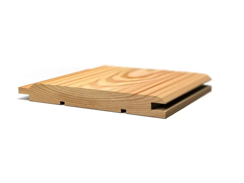 Вагонка штиль лиственница 14 X 120