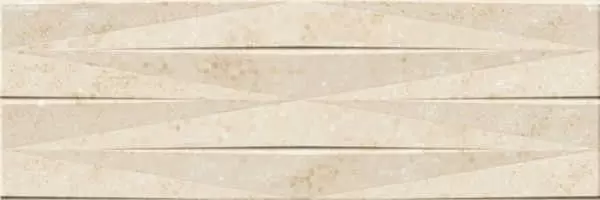 Плитка настенная Alma Ceramica Terri Бежевая рельеф