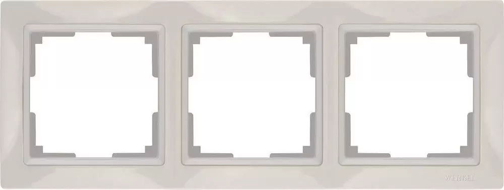 Рамка Werkel Snabb на 3 пост слоновая кость Basic WL03-Frame-03-ivory