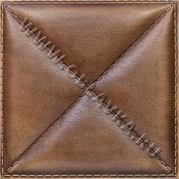 3D стеновая панель Прага; Цвет: Polo violet, Размер, мм: 400х400