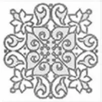 Вставка Grasaro Marble Classic Snow White T2 глазурованный