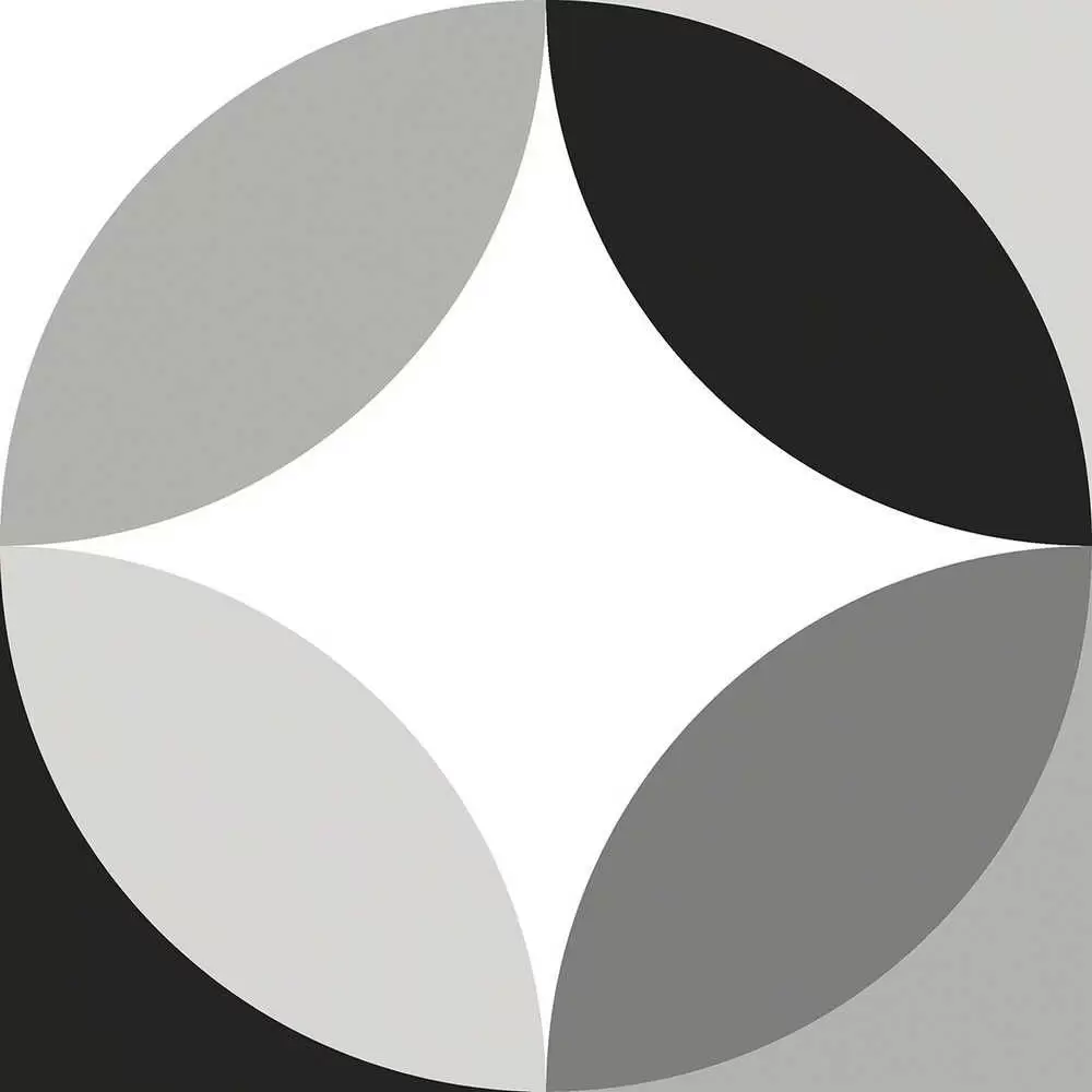 Керамогранит DUNE Black & White Circular 20